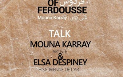Artist Talk with Elsa Despiney, La Boîte